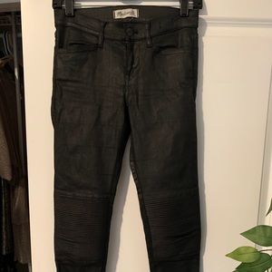 Moto style Madewell jeans